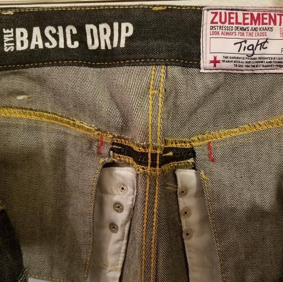 NWOT W36xL31 ZU+ELEMENTS ZUELEMENTS Jeans - Picture 7 of 8